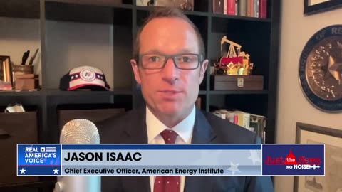 Jason Isaac says green energy transition has nothing to do with the environment