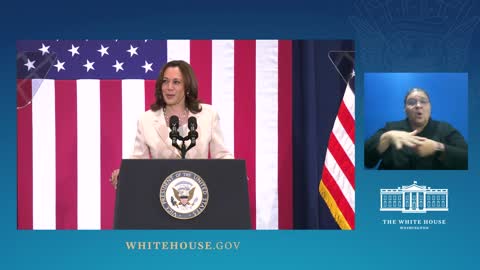 Vice President Harris Delivers Remarks on the Administration’s Investments in Climate Resilience