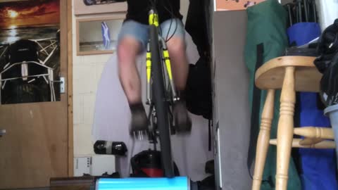 Trying Out Cycling Rollers For The First Time