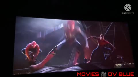 Three Spider-Man together entry scene #nowayhome #spidermannowayhome