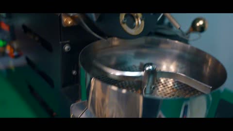 It's fun to make coffee like a movie