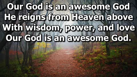 207 Awesome God Only Knows - Lyric Video