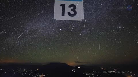 Science at Nasa - NASA Science Casts Enjoying the Geminids From Above and Below