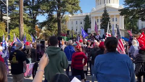 StopTheSteal _ California State Capitol Protest Sacramento, CA Week 4 November 28, 2020 IMG 2810