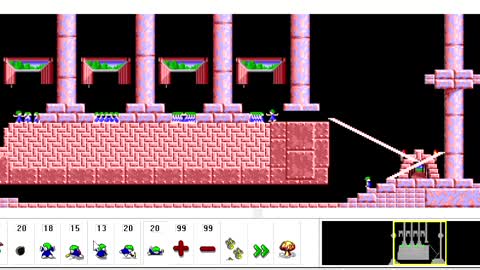 Lemmings 95: Easy when you know how