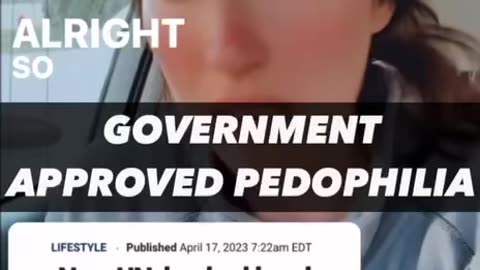 Government Approved Pedophilia