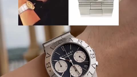 Bulgari Chronograph Steel Strap