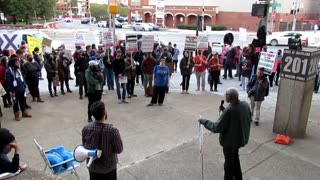 Pro Palestine Protesters March Through Baltimore City