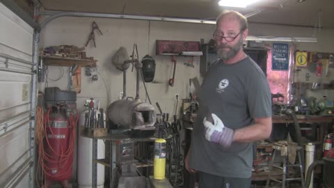 Forging a grilling fork