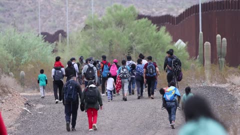OPEN THE FLOODGATES! Feds Open 114 Gates Along AZ Border, Migrants Run Through [WATCH]
