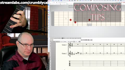 Composing for Classical Guitar Daily Tips: Augmented Arpeggios in Four Shapes