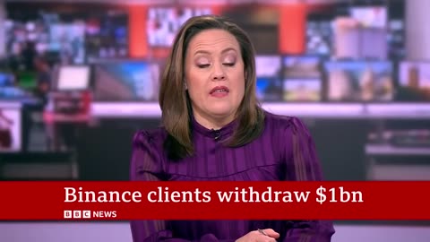 Binance clients withdraw _1 billion after money laundering charges _ BBC News