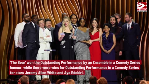 Oppenheimer and The Bear Triumph at Screen Actors Guild Awards.