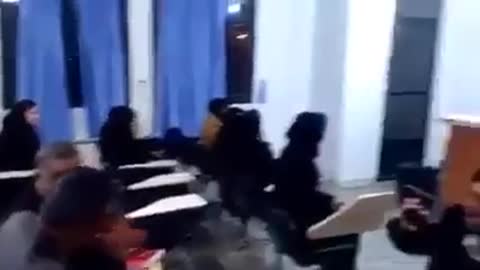 Man With A Nice Voice Sings In A Classroom!