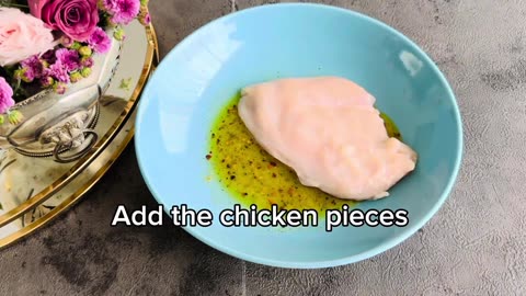 Chicken Breast with Mozzarella, Pesto and Tomato Confit