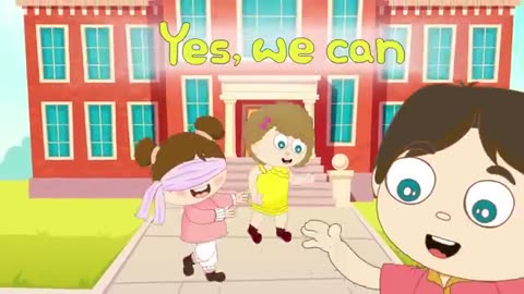 Can / Can't Song | What Can We Do? | Fun English Song for Kids | Super Grammar English #englishsongs