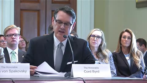 FL Sec of State Cord Byrd testifies at the U.S. House Committee on House Administration Hearing
