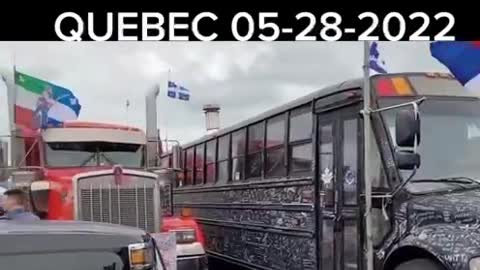 Canadians protesting for freedom in Quebec 🇨🇦