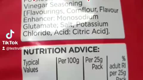 Potassium Chloride is in the lethal Injection amd potato chips 💉☠🤯🧐🤫⚠️🇬🇧🇮🇱💀