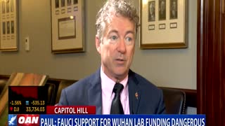 Sen. Paul: Fauci support for Wuhan lab funding dangerous
