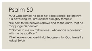 Psalm 50 Devotion