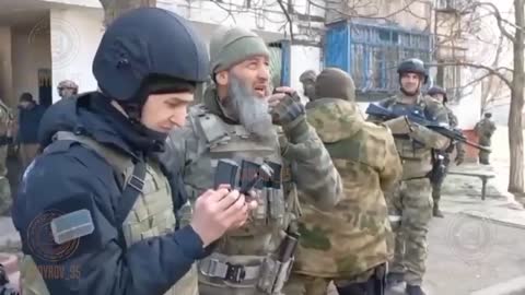 Kadyrov's regiment is fighting to clear Mariupol from the Nazis