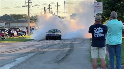 Hot Rod Power Tour Bowling Green Burnouts