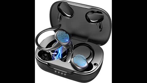 Review: Ear Buds Wireless Earbuds Bluetooth Headphones 48 Hours Playtime with 4 Microphone Nois...
