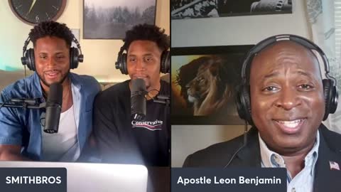 "THE BIBLE MADE ME CONSERVATIVE" SMITHBROS Interview W/ Pastor Leon Benjamin | #EP7