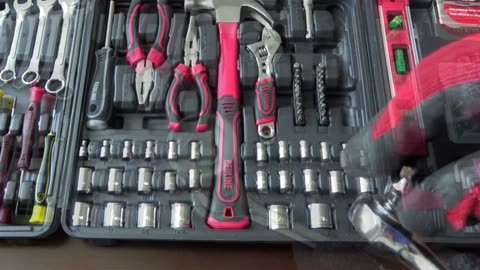 Redline Tools Kit 250 And 116 Pieces Set De Herramientas Redline 250 Y 116 Piezas