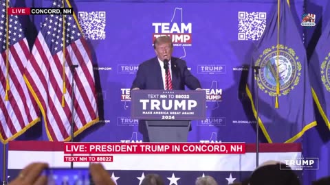 Trump Delivers Remarks in Concord, New Hampshire - 19 Jan 2024