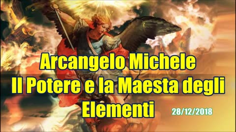 Arcangelo Michele tramite Ronna Herman Il Potere e la Maesta degli Elementi