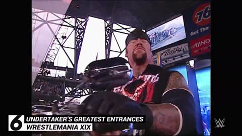 The Undertakers greatest entrances WWE Top 10 moment