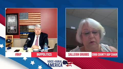 BKP and Salleigh Grubbs (Cobb Co GOP Chair) talk about everything