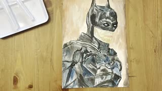 water color batman