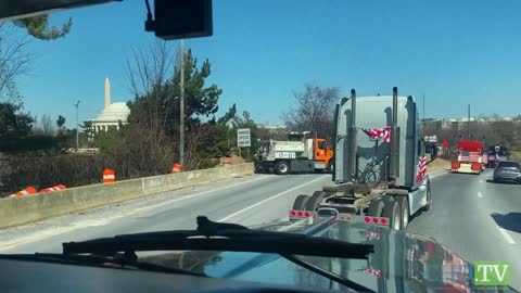 Police Block Exits on I-395, Blame Truckers For Traffic - CHD.TV