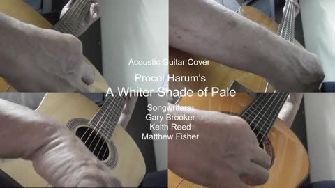 Guitar Learning Journey: Procol Harum's "A Whiter Shade of Pale" instrumental (cover)