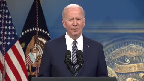 Biden: "The problem we're facing with gas prices has two roots. First, the pandemic ... The second root is Vladimir Putin"