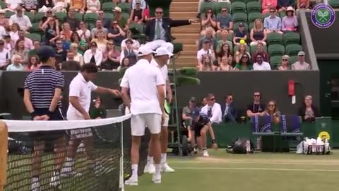 The funniest moments in Tennis Match.