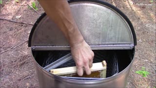 How I extract honey from my hives