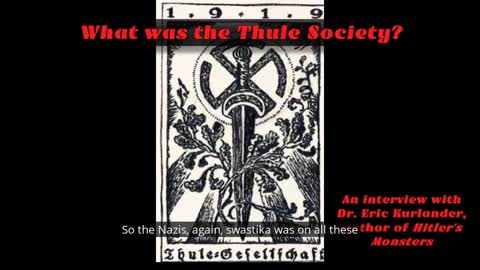 Cos'era la Thule Society?parla della prevalenza di credenze soprannaturali e paranormali (come stregoneria, lupi mannari, magia e vampiri) e pratiche occulte nell'Europa centrale il 19° e l'inizio del 20°secolo adottati dal regime nazista