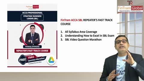 Failed to Clear ACCA SBL? | FinTram ACCA SBL Repeaters Fast Track Course | Pankaj Dhingra