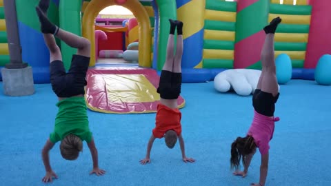 EXTREME HIDE and SEEK in World's BIGGEST Bounce House!