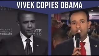 VIVEK vs OBAMA = Vivek copies Obama WORD FOR WORD. Will they fool you again?