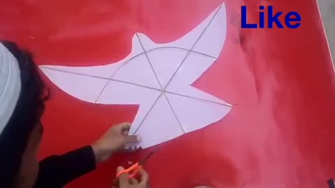 How to make a Kite shaped like a pigeon