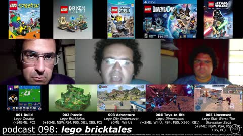 podcast 098: lego bricktales