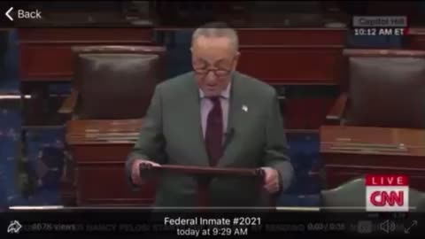 Schumer says Trump has insighted an Erection 🍆🤣