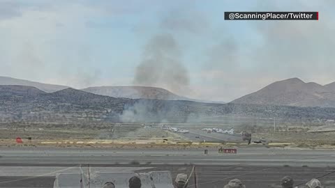 NV: Plane crashes during Reno air races