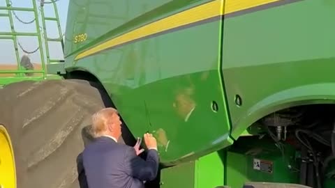SUPPORTING THE FARMING INDUSTRY BY Politician, DONALD TRUMP!