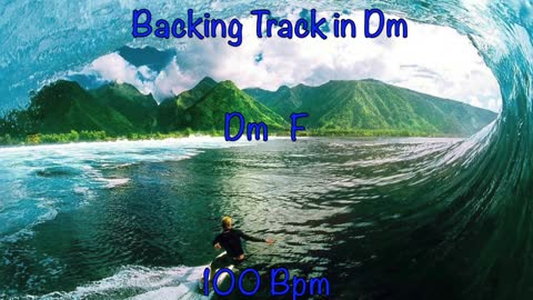 Backing Track in Dm 100 Bpm